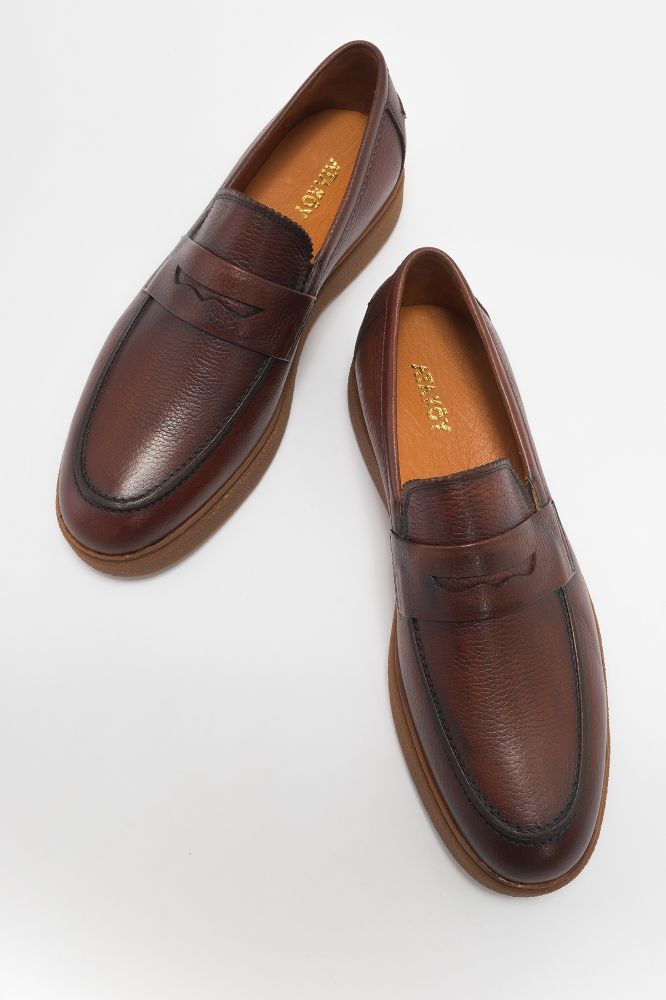 erkek-deri-loafer-ayakkabi-KAHVE FLOTER-GLR2519248-0084231_0